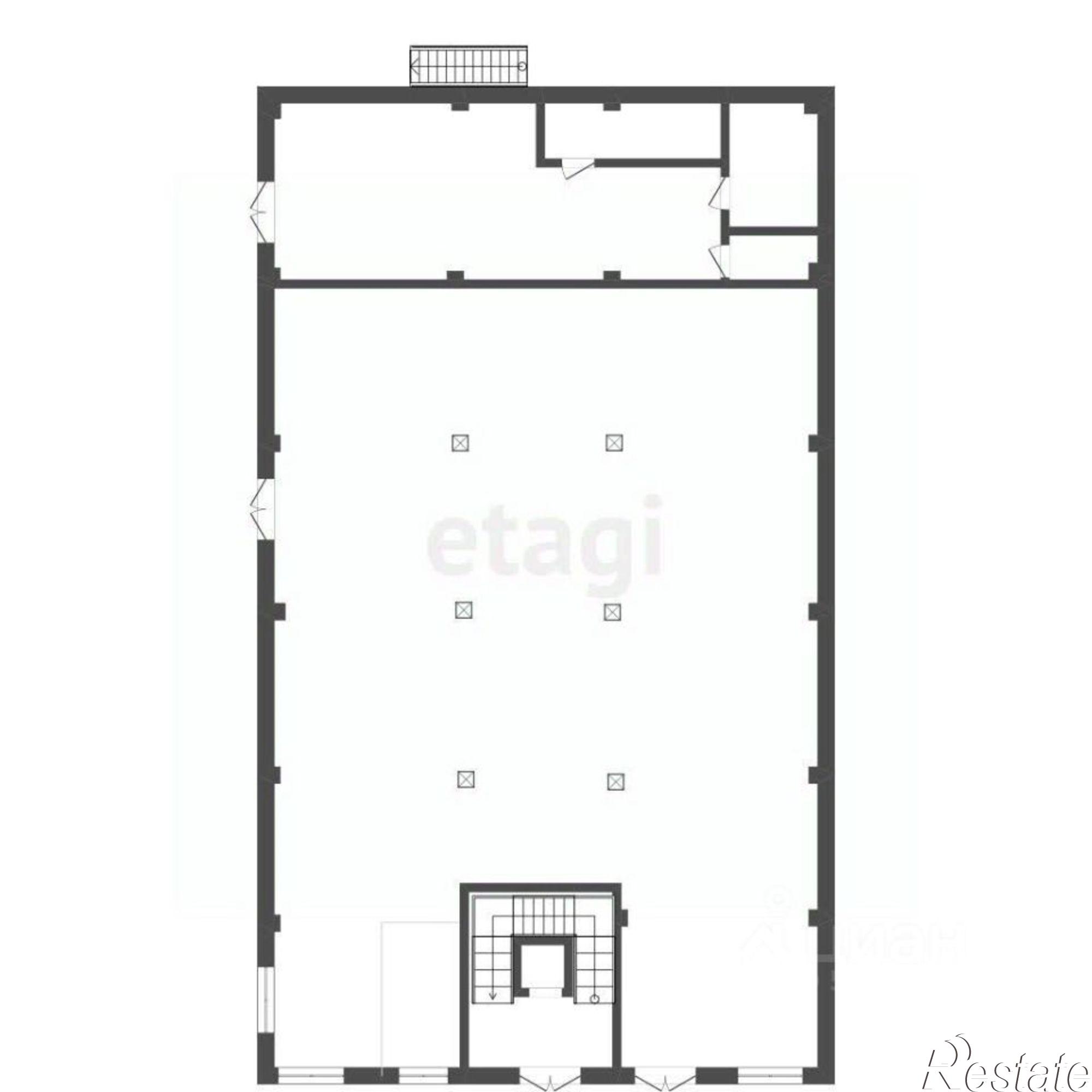 Купить торговое помещение за 260 000 000 рублей на ул Курганная, 104