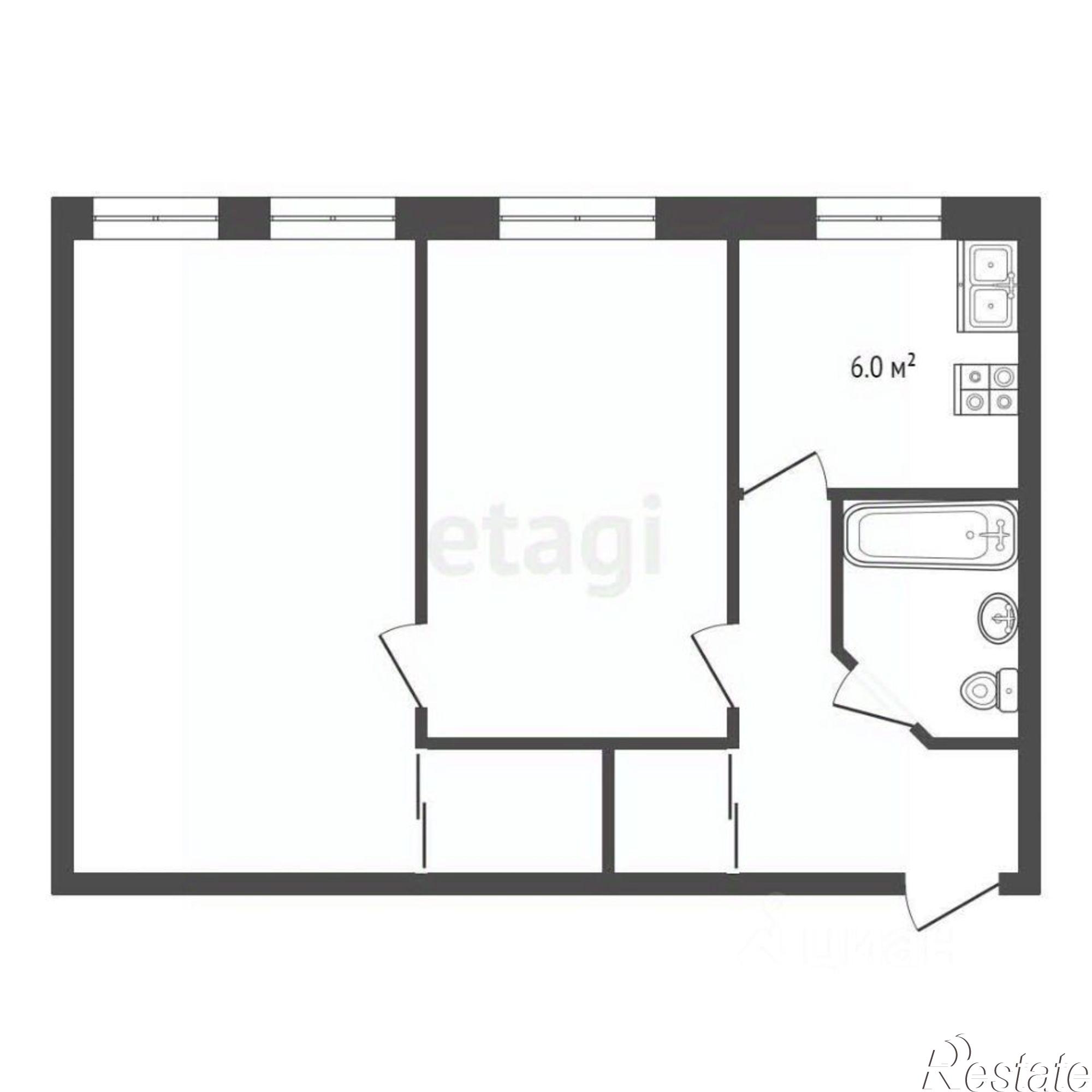 Купить квартиру за 4 900 000 рублей на ул Павленко, 21