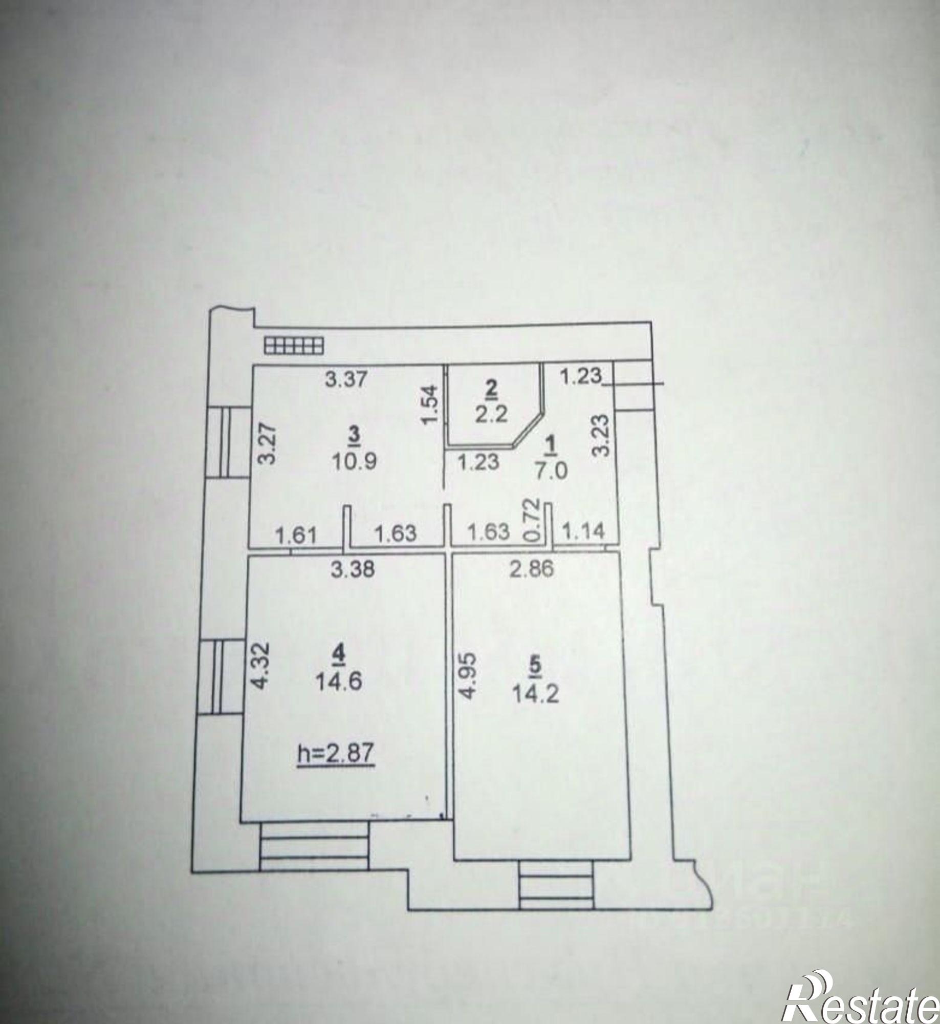 Купить квартиру за 5 750 000 рублей на ул Седова, 18 20