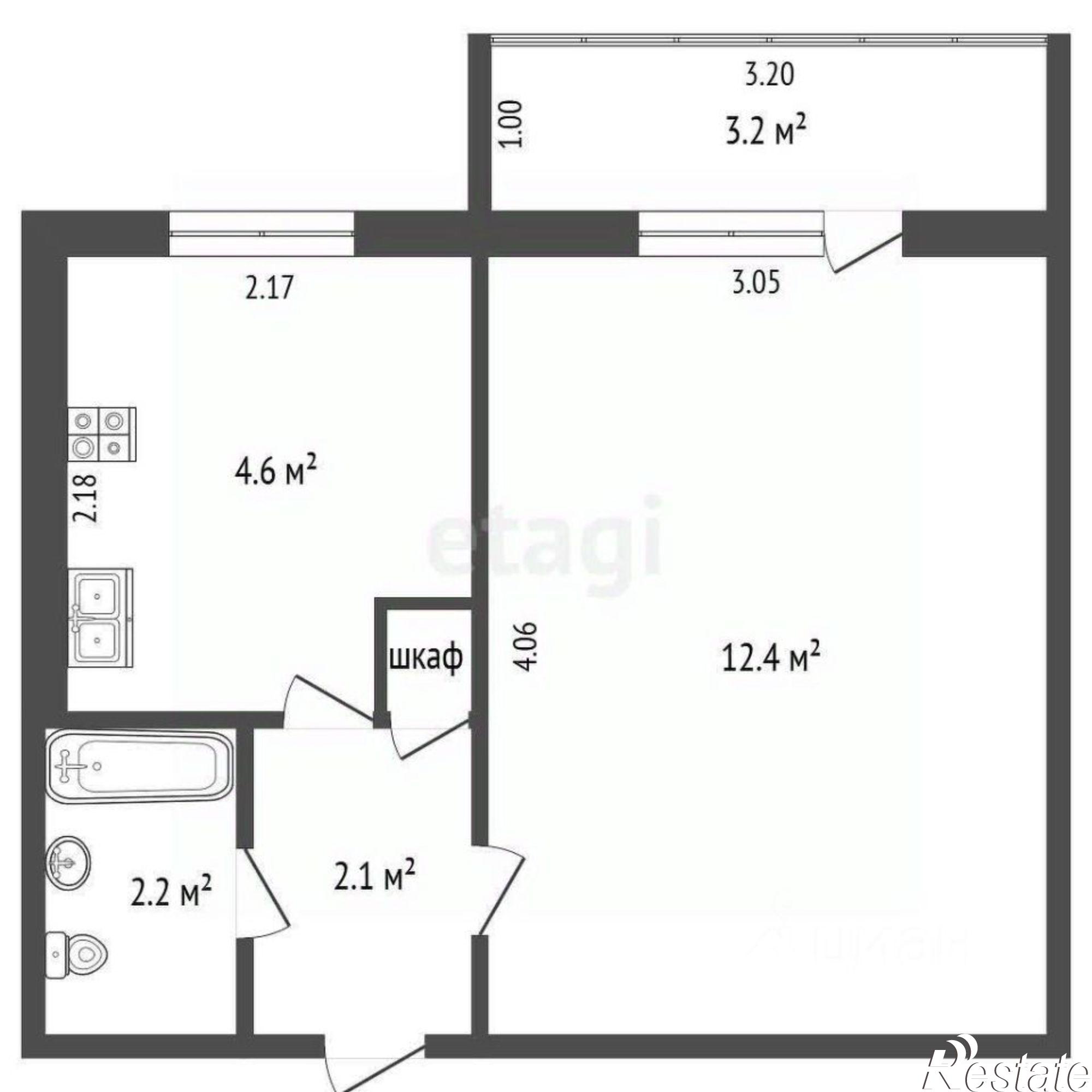 Купить квартиру за 3 250 000 рублей на проспект Космонавтов, 8 к2