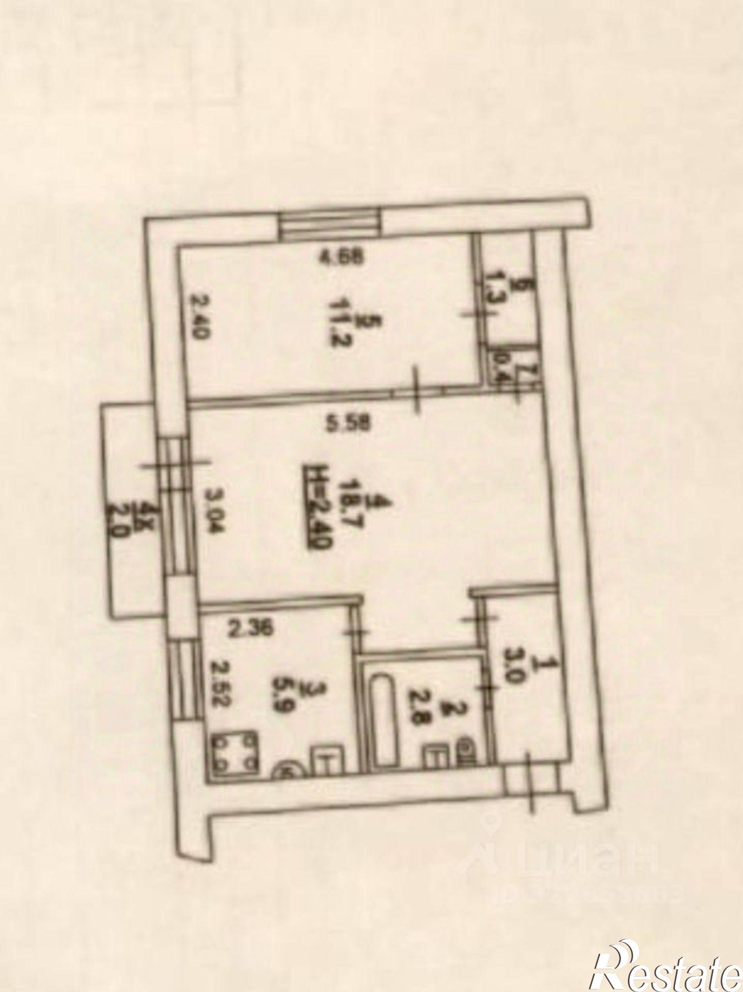 Купить квартиру за 4 750 000 рублей на ул Погодина, 29