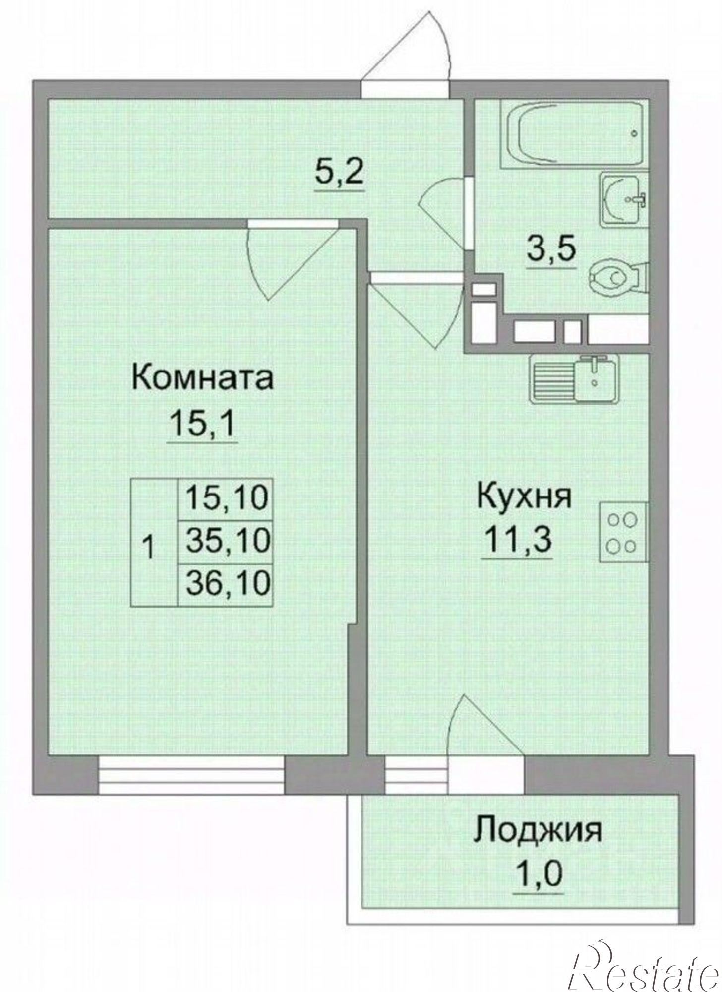 Купить квартиру за 6 700 000 рублей на ул Нансена, 139