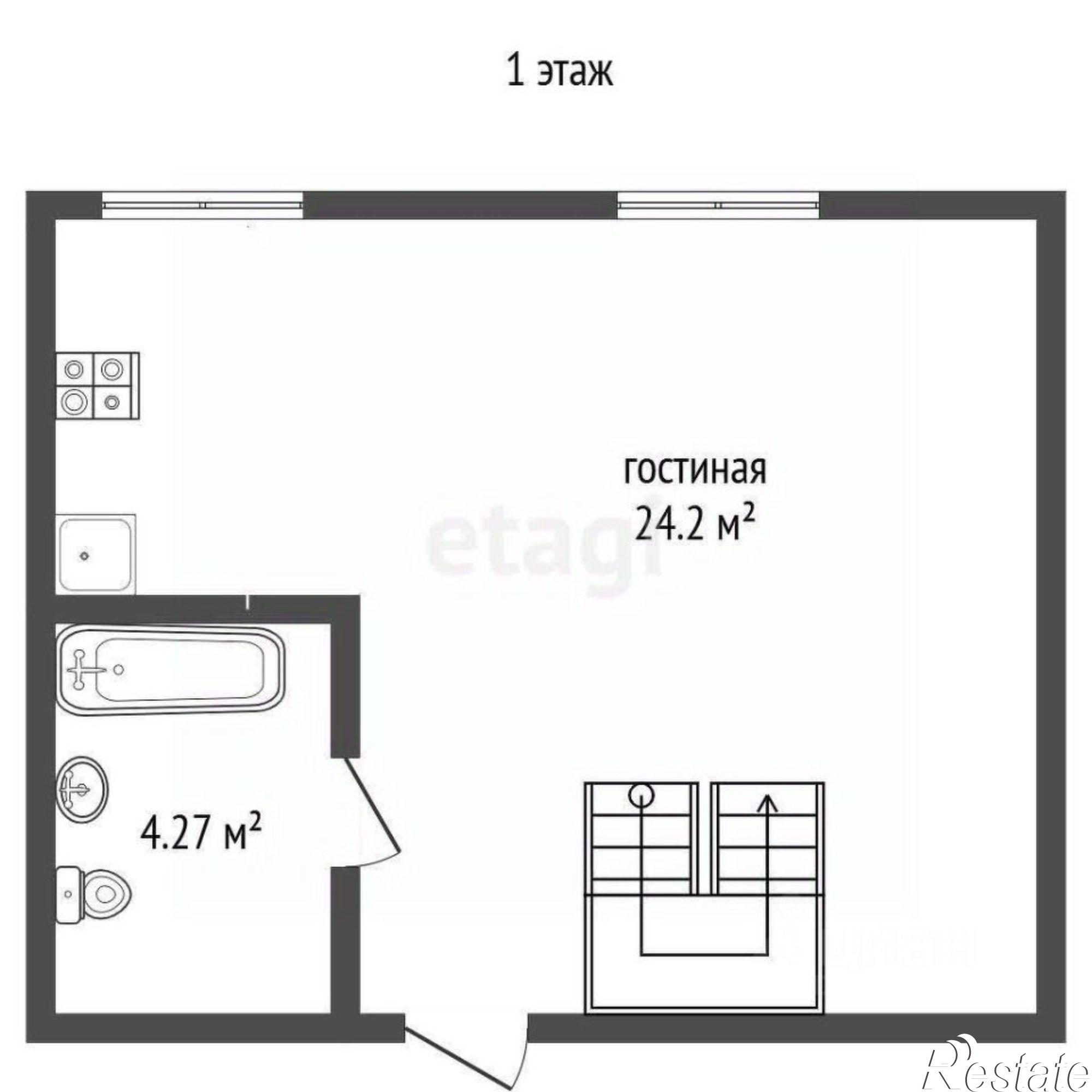 Купить квартиру за 14 000 000 рублей на Надёжная улица, 56/6