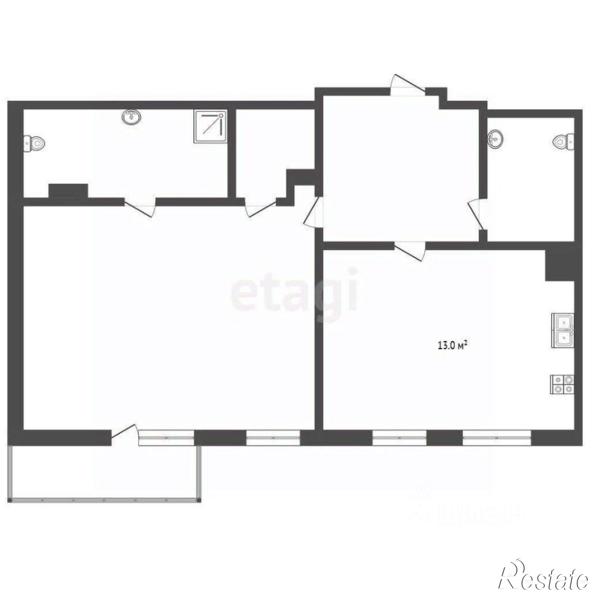 Купить квартиру за 10 500 000 рублей на ул Мечникова, 37