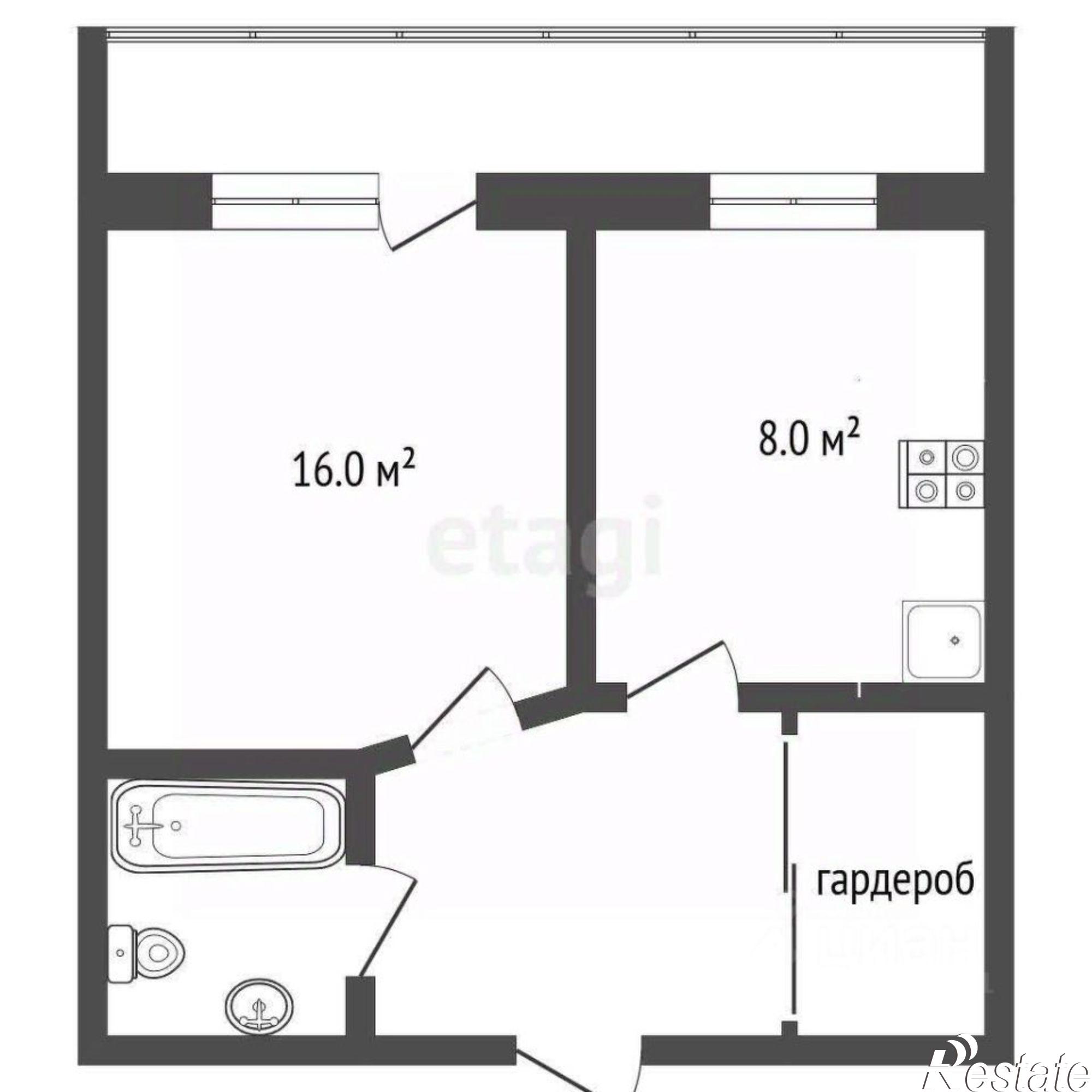 Купить квартиру за 4 200 000 рублей на переулок Коблова, 7