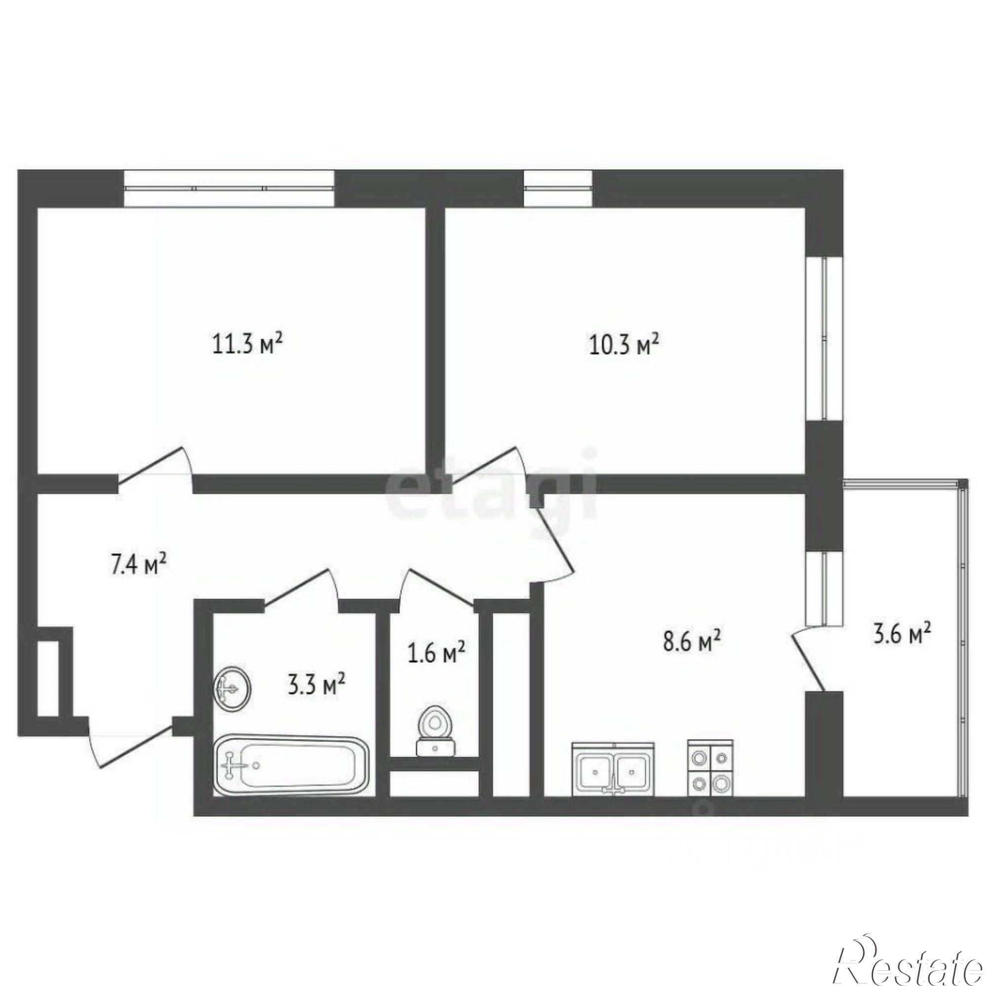 Купить квартиру за 7 700 000 рублей