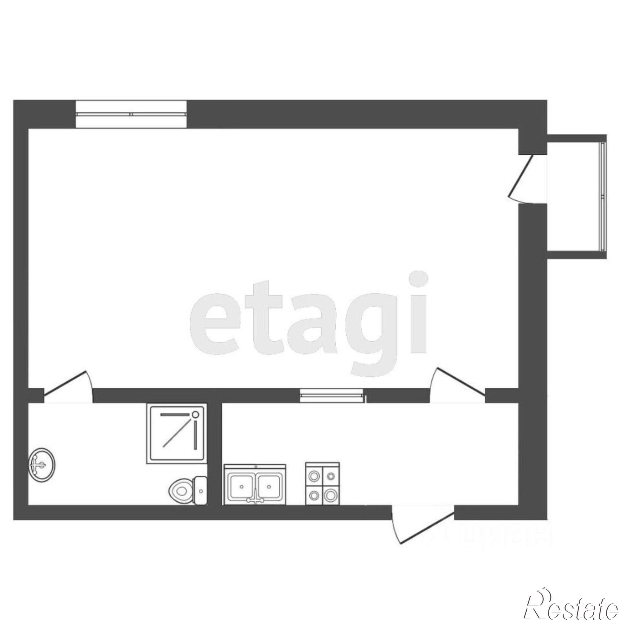 Купить квартиру за 3 800 000 рублей на Башкирская улица, 14/1