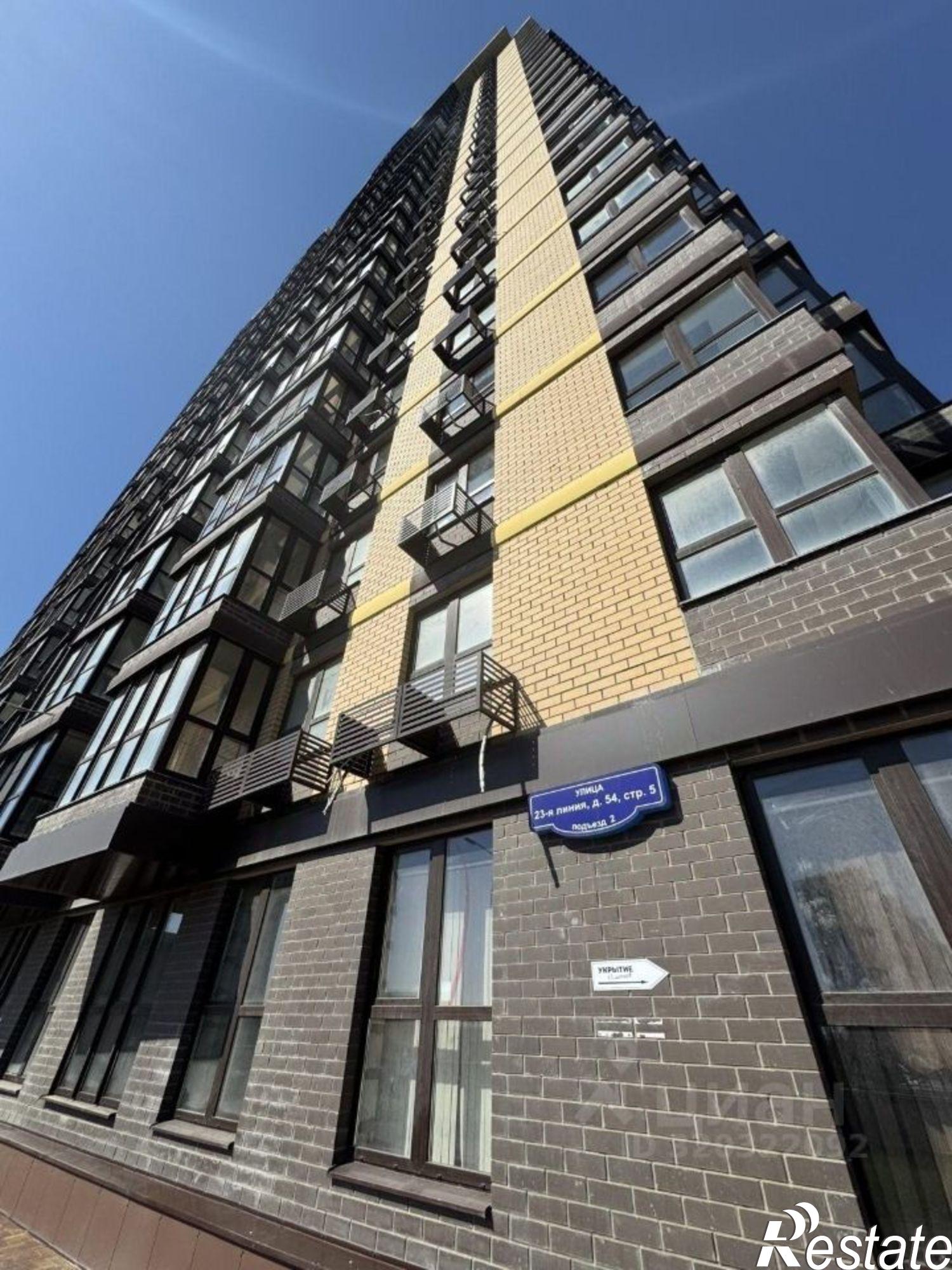 Купить квартиру за 6 000 000 рублей на 23-я линия, 26