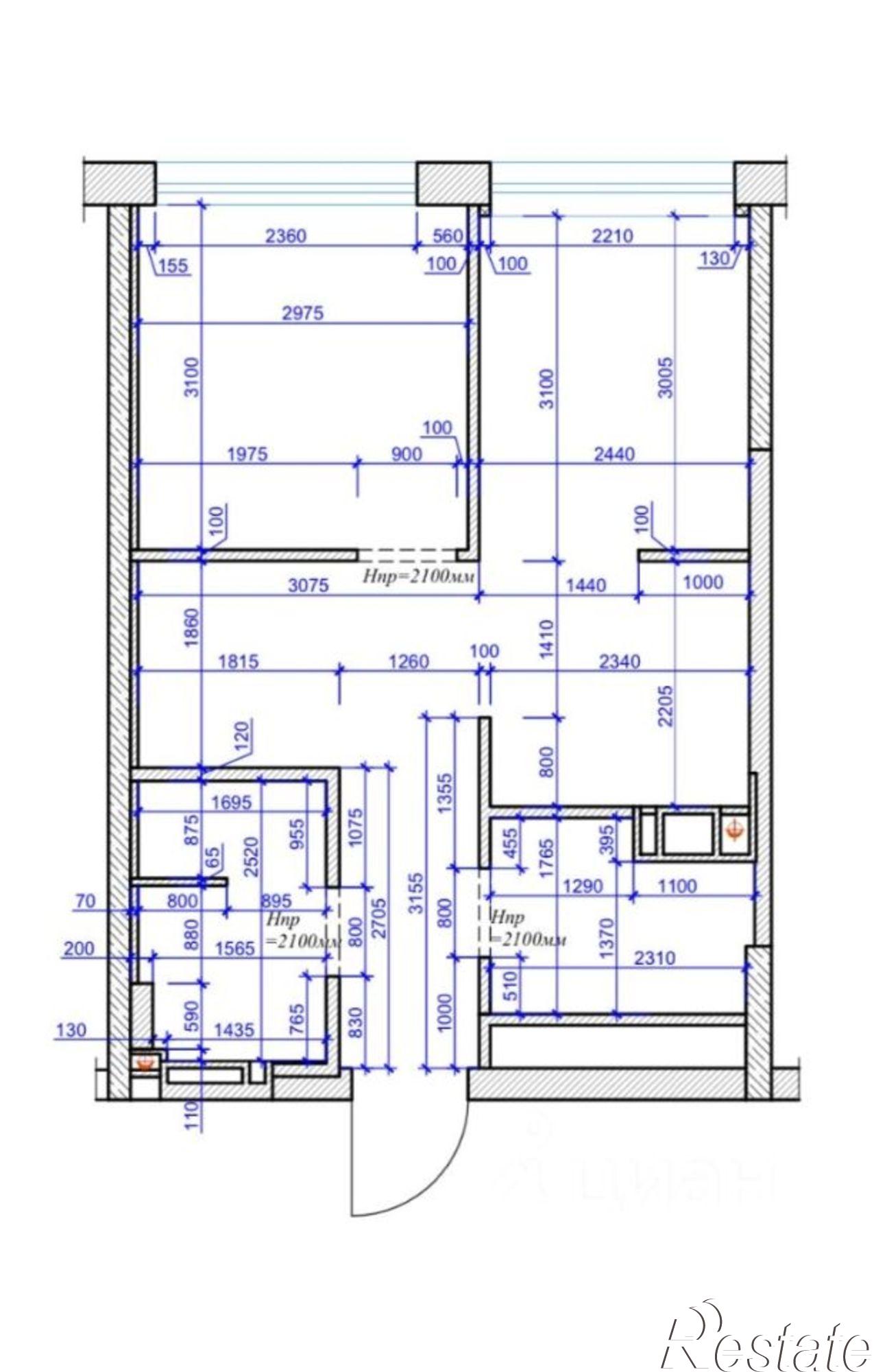 Купить квартиру за 12 500 000 рублей на Береговая улица, 71