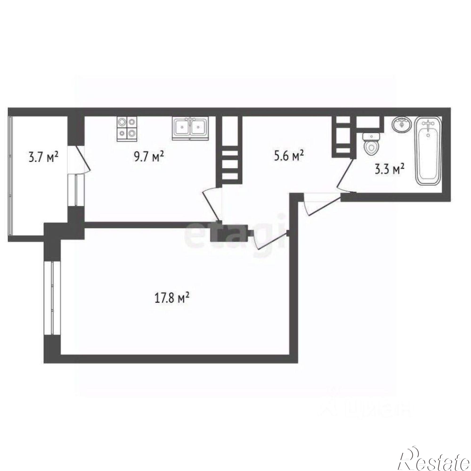 Купить квартиру за 4 900 000 рублей на Орбитальная улица, 21