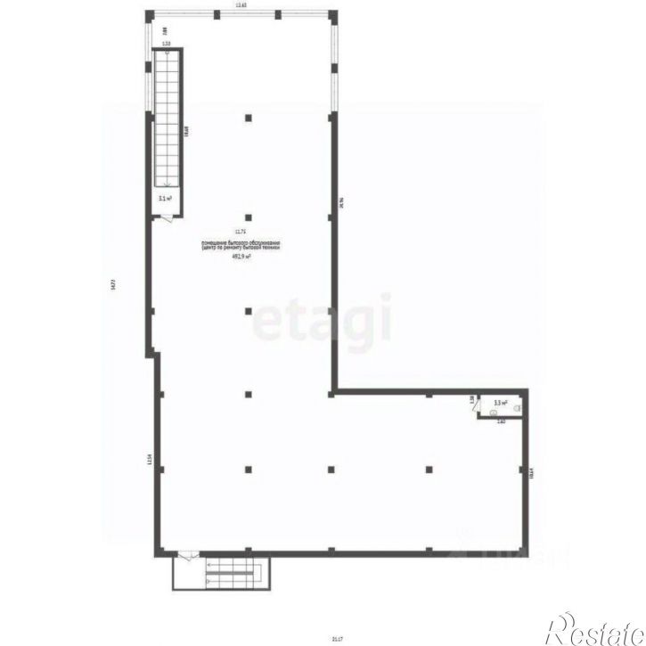 Торговое помещение ул Вологодская, 34,  д. 34