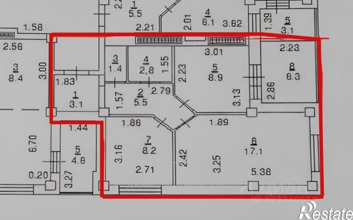 2-комн квартира ул Магнитогорская, 1а/25,  д. 1а/25
