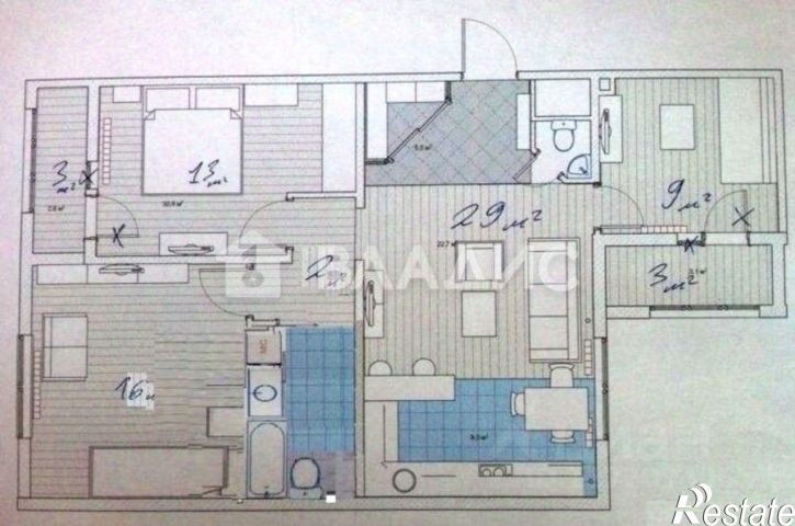 3-комн квартира улица Ерёменко, 98,  д. 98