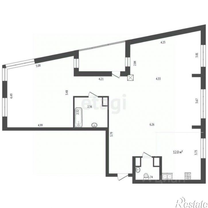 3-комн квартира пр-кт Шолохова, 211/1 1,  д. 211/1 1,  к. 1
