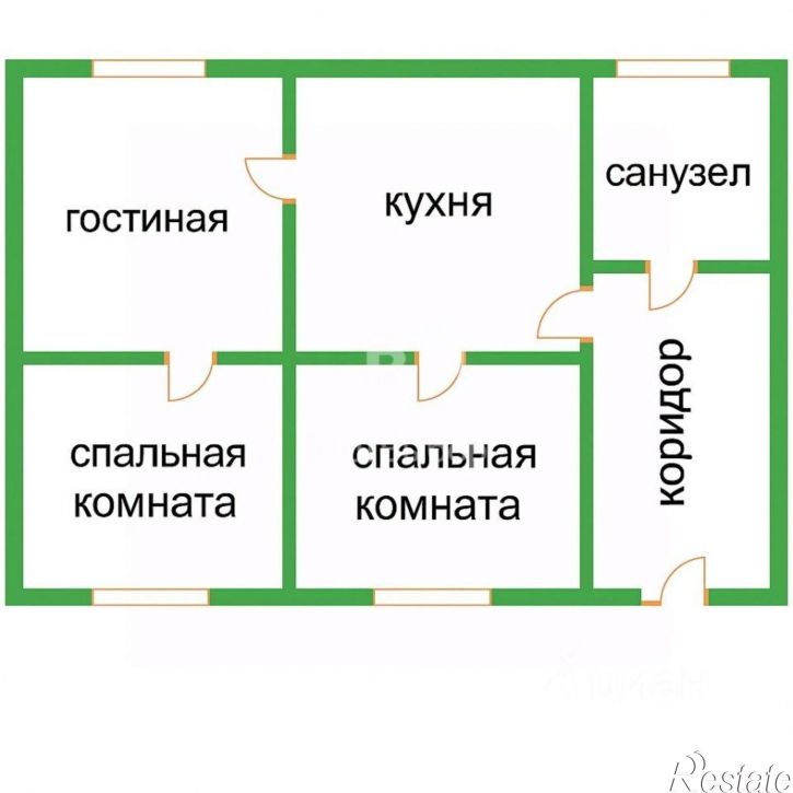 3-комн квартира 30-я линия, 38А,  д. 38А