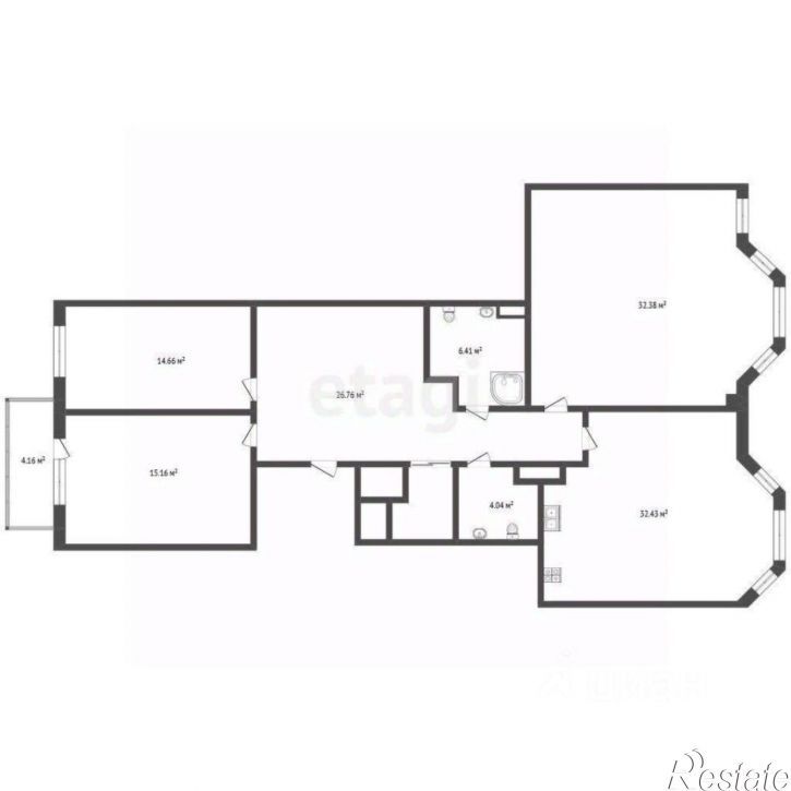 4-комн квартира ул Максима Горького, 102,  д. 102