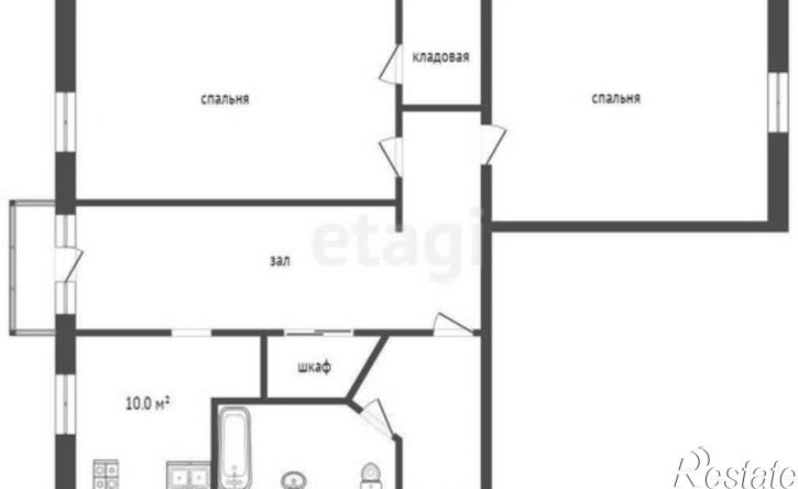 3-комн квартира Коммунистический пр-кт, 25/3,  д. 25/3
