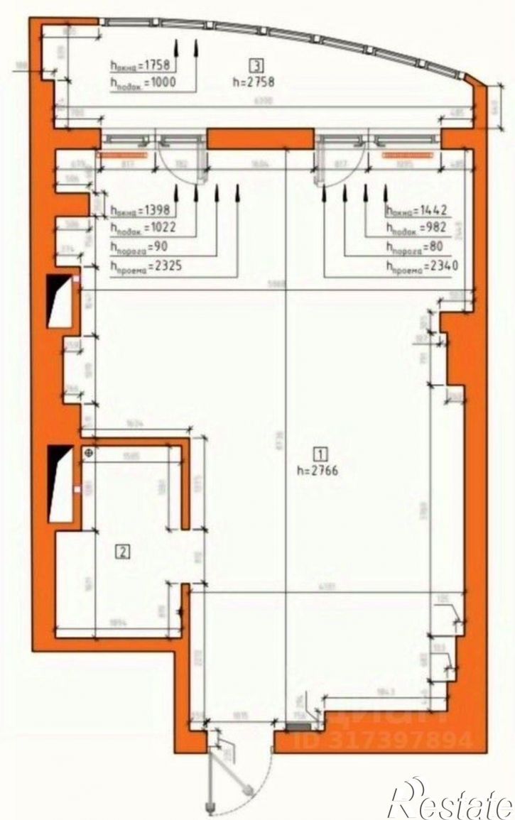 2-комн квартира Нижегородская улица, 38,  д. 38