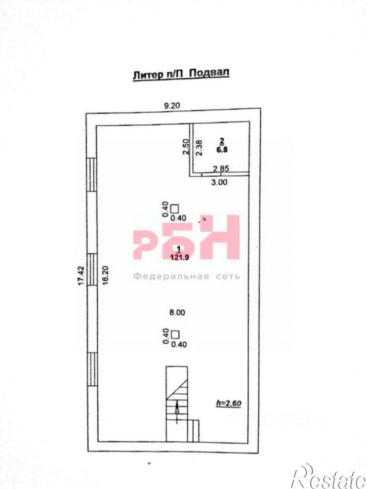 Отдельное здание улица Закруткина, 15,  д. 15