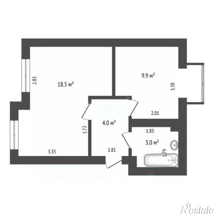 1-комн квартира улица 339-й Стрелковой Дивизии, 21 к4,  д. 21 к4