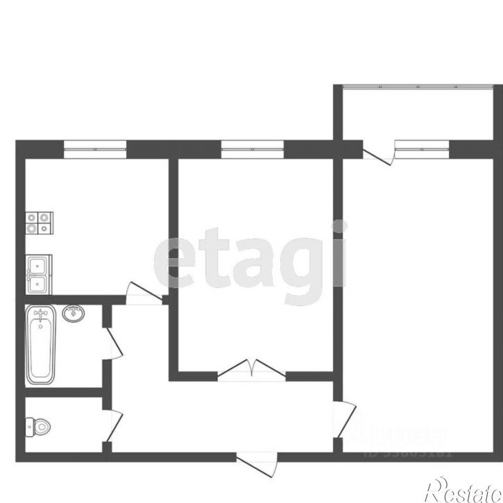 2-комн квартира ул Зоологическая, 16,  д. 16