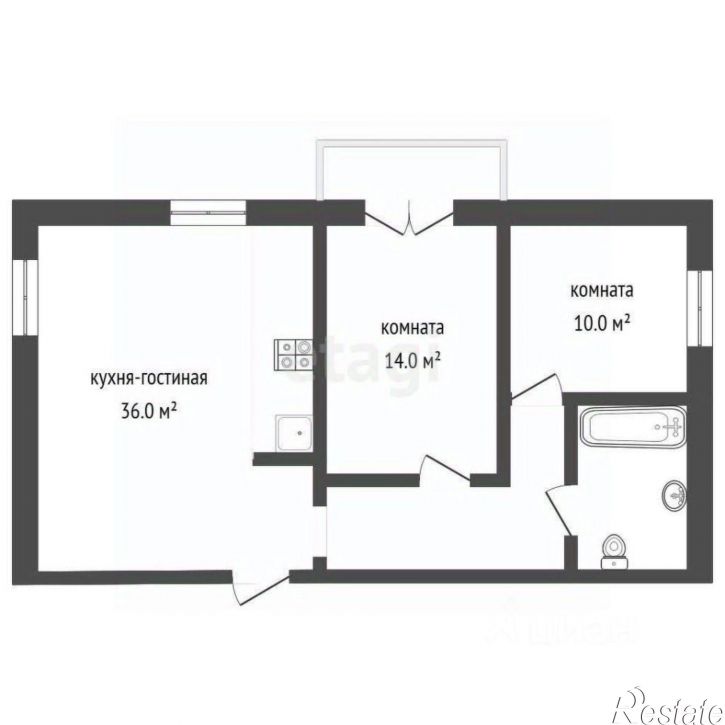 3-комн квартира ул Волкова, 11,  д. 11