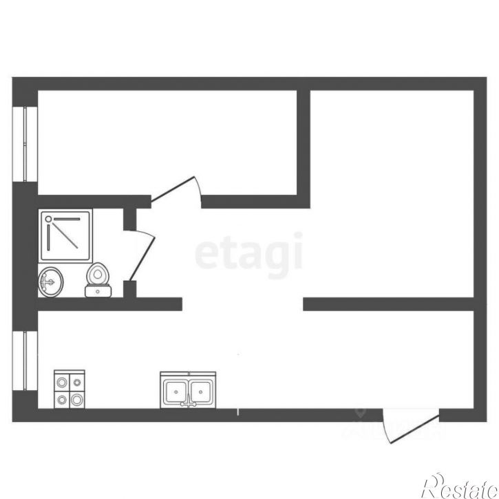 1-комн квартира Пушкинская улица, 169,  д. 169