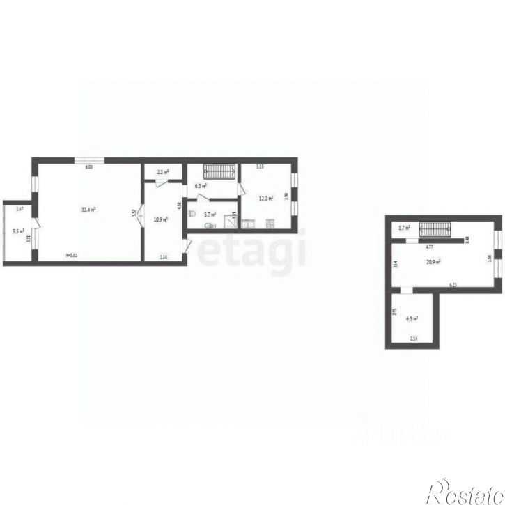 3-комн квартира ул Жмайлова, 27,  д. 27