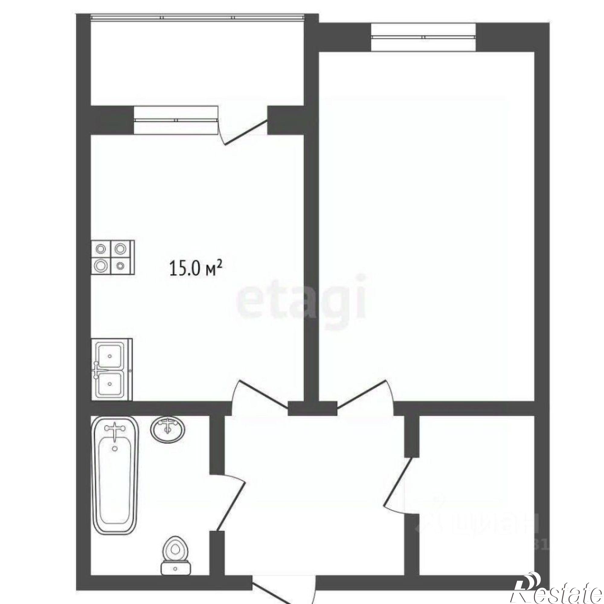 Купить квартиру за 11 800 000 рублей на Крепостной переулок, 99
