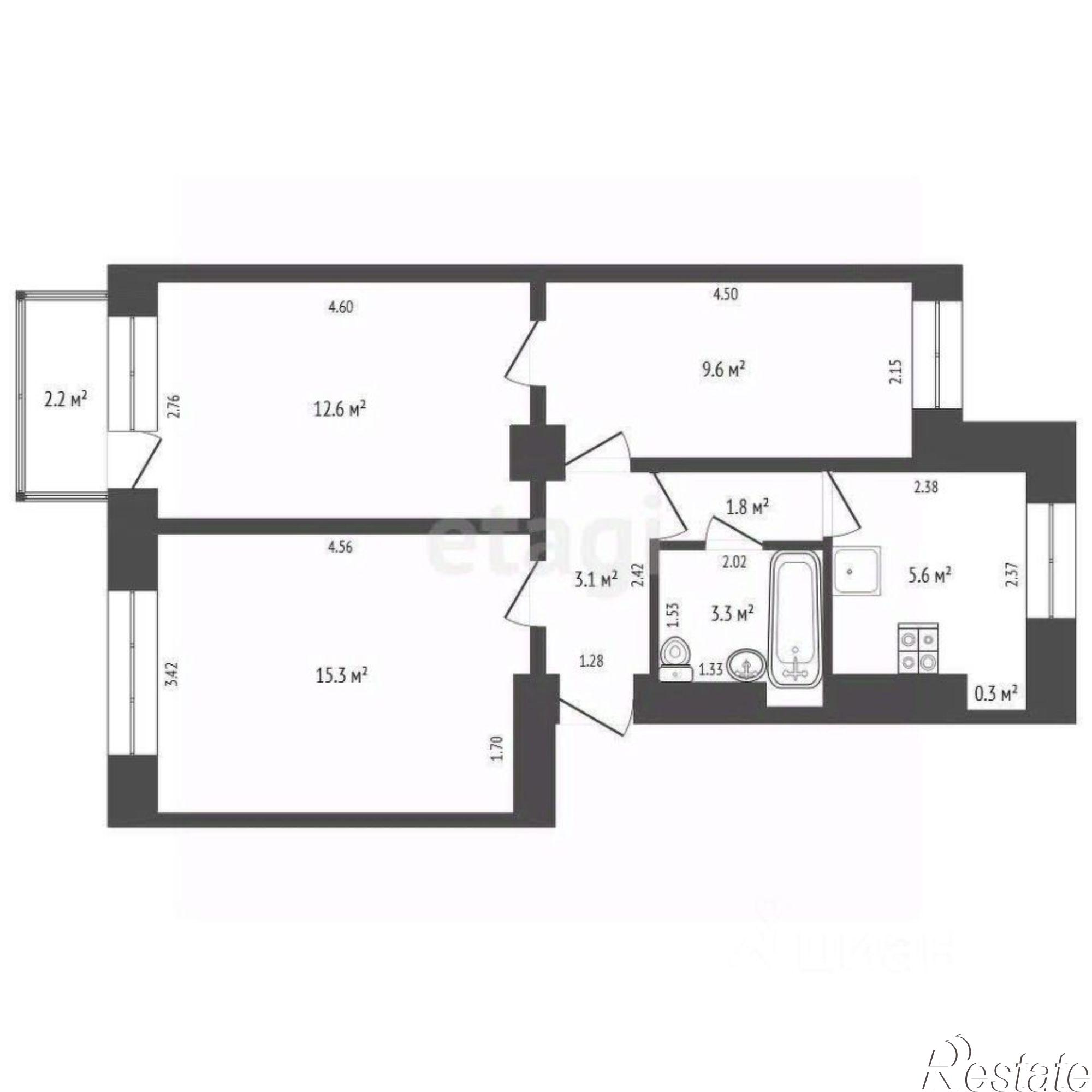 Купить квартиру за 6 958 000 рублей на проспект Чехова, 34