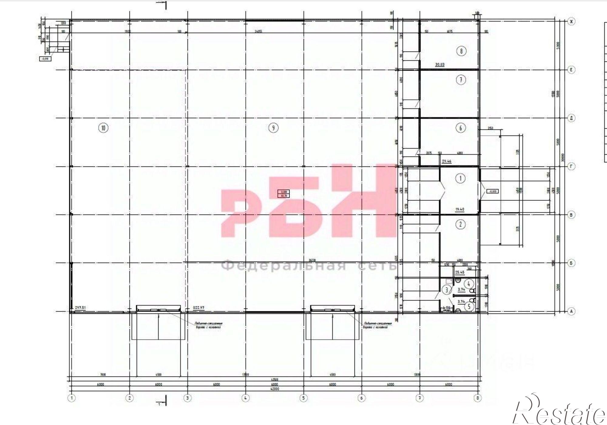Купить складское помещение за 120 000 000 рублей на 2-я Луговая улица, 8