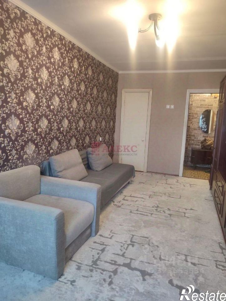 1-комн квартира улица Курчатова, 2,  д. 2