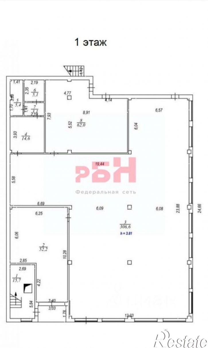 Торговое помещение Омская улица, 17\1,  д. 17\1
