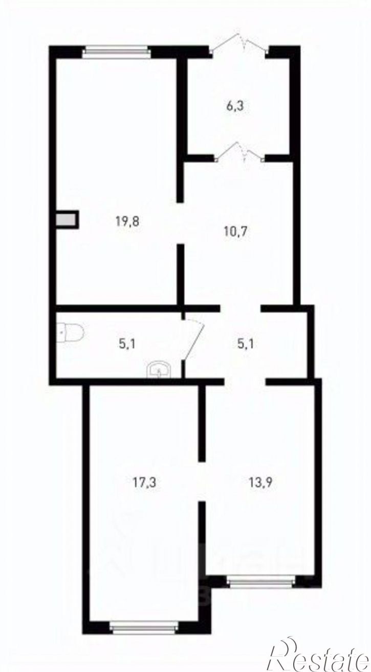 Помещение свободного назначения улица Ткачёва, 48,  д. 48