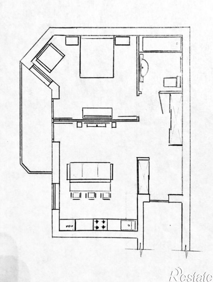 1-комн квартира Ростов-на-Дону, Восточная улица, 7