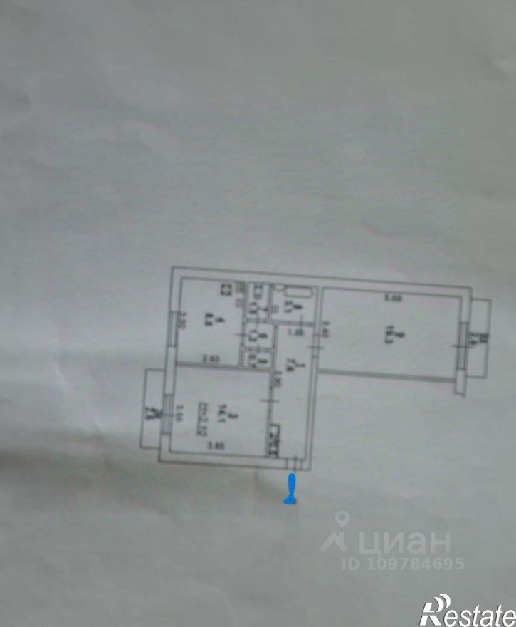 2-комн квартира улица Станиславского, 115,  д. 115