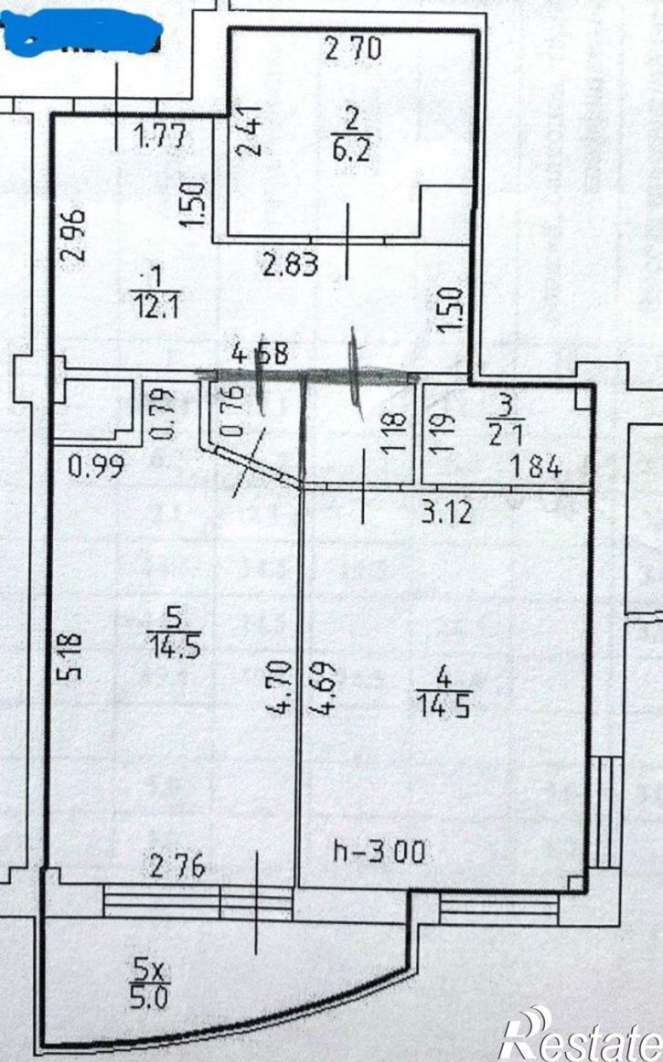 1-комн квартира улица Малюгиной, 220,  д. 220