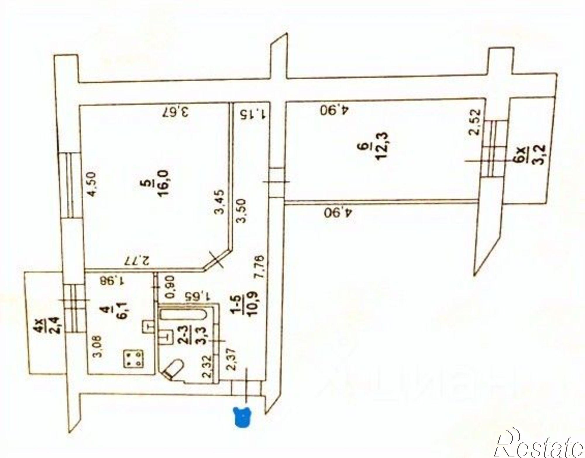 Купить квартиру за 6 200 000 рублей на проспект Соколова, 85