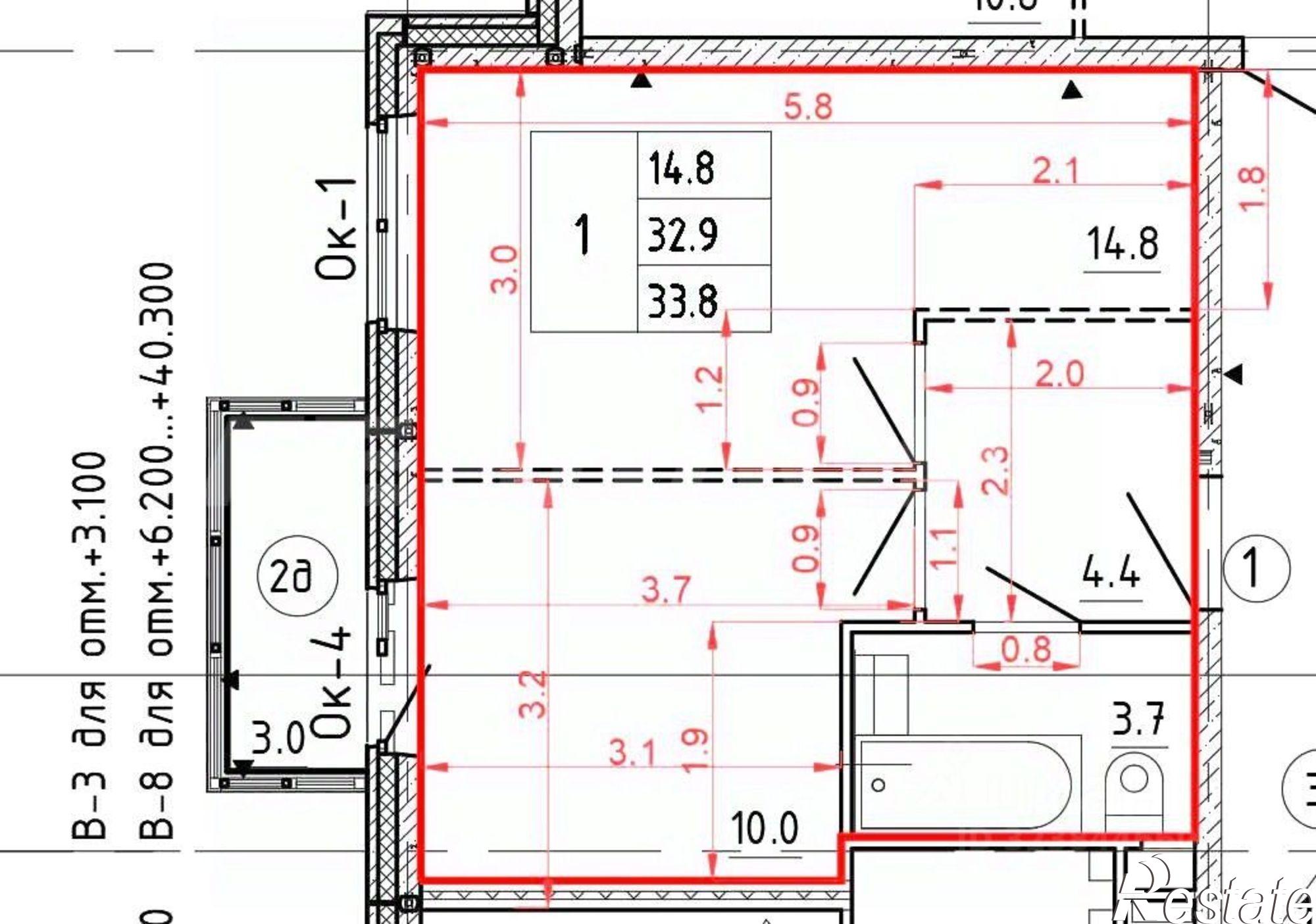 Сдать квартиру за 28 000 рублей на улица Ерёменко, 114
