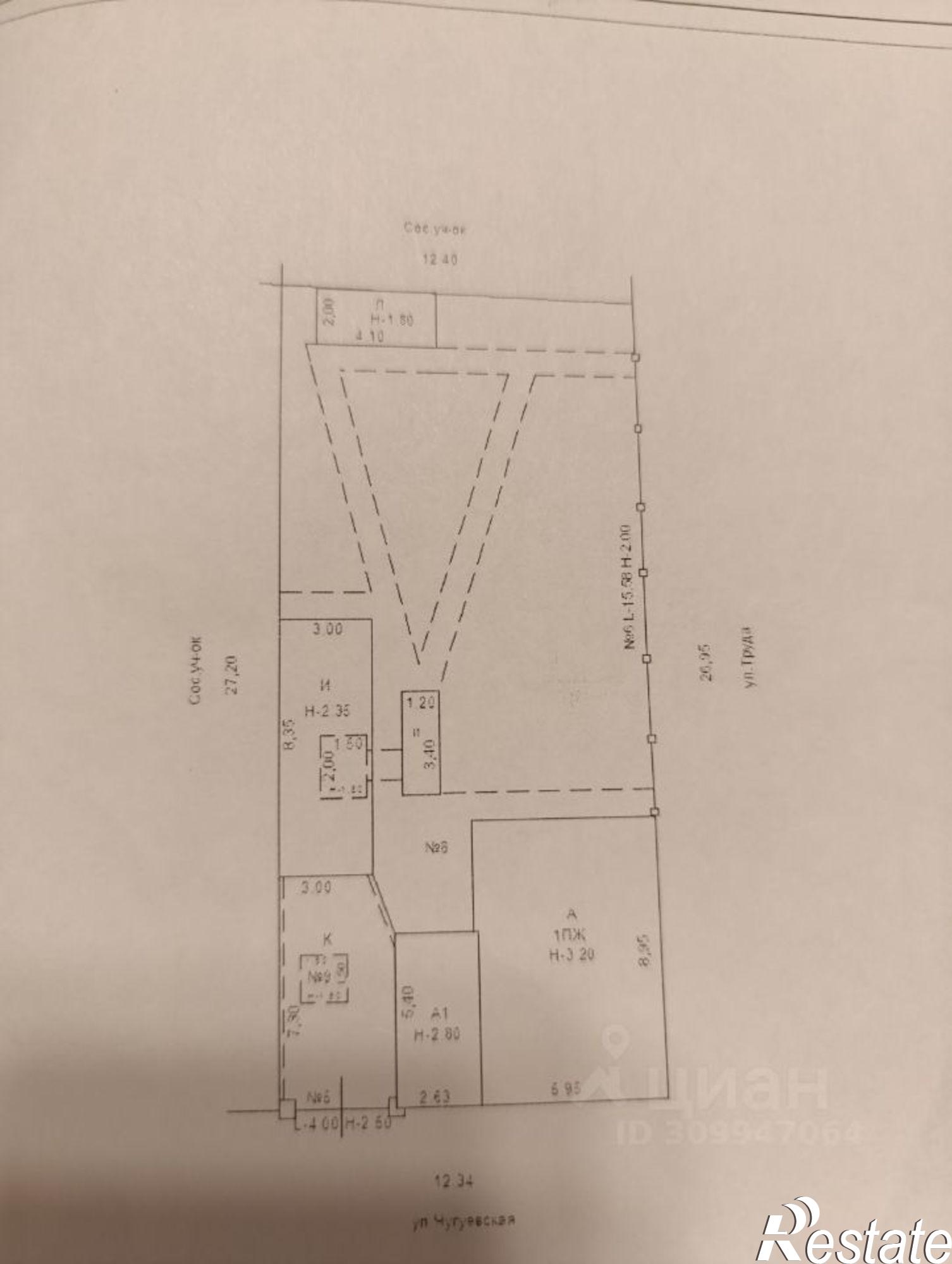 Купить дачу, дом, коттедж за 7 000 000 рублей на Чугуевская улица, 20/6