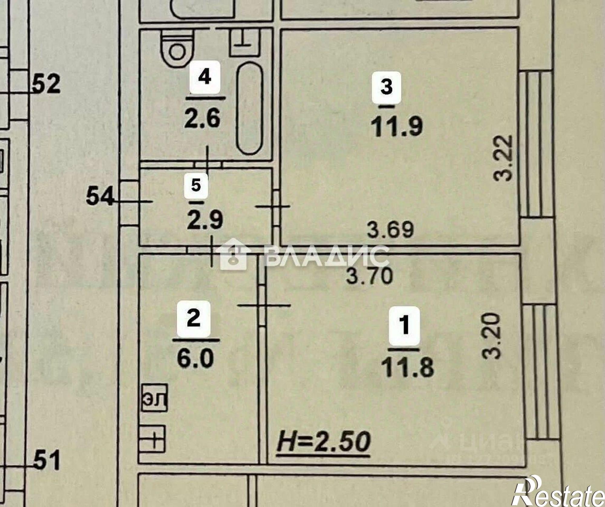 Купить квартиру за 3 800 000 рублей на улица Содружества, 82