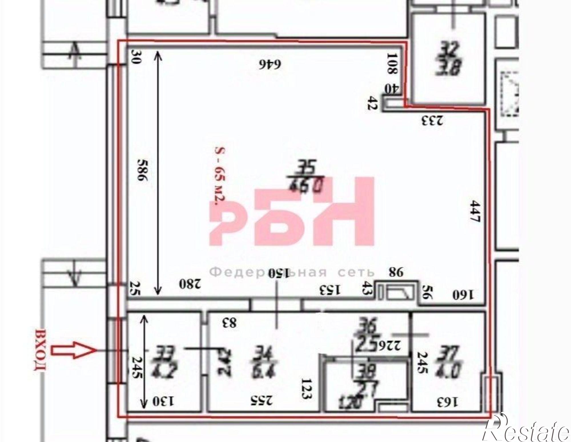 Купить помещение свободного назначения за 12 000 000 рублей на проспект Сиверса, 26