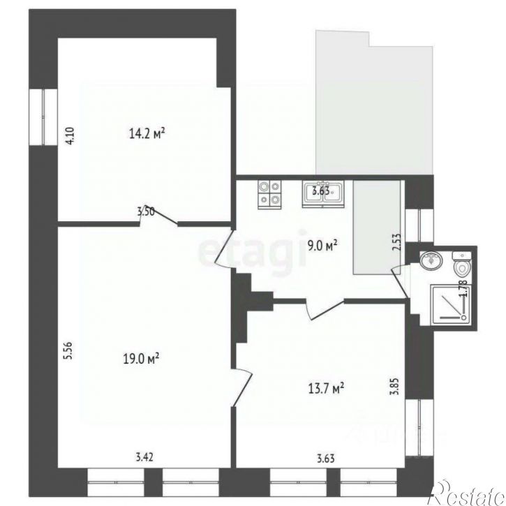 3-комн квартира улица Шаумяна, 18,  д. 18