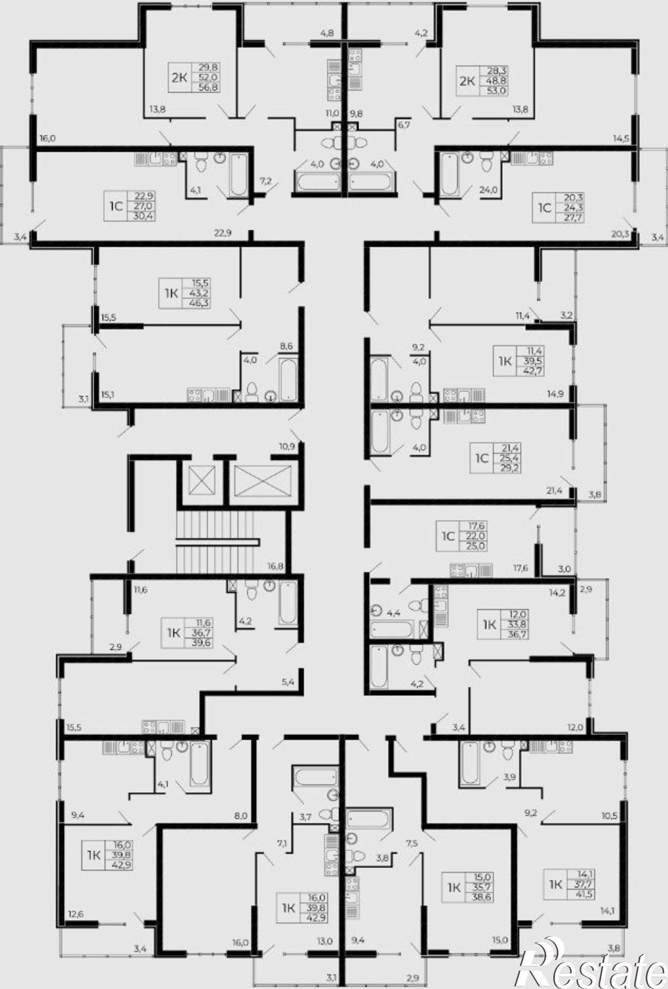 Купить квартиру за 4 866 000 рублей на ул Назарько, 4