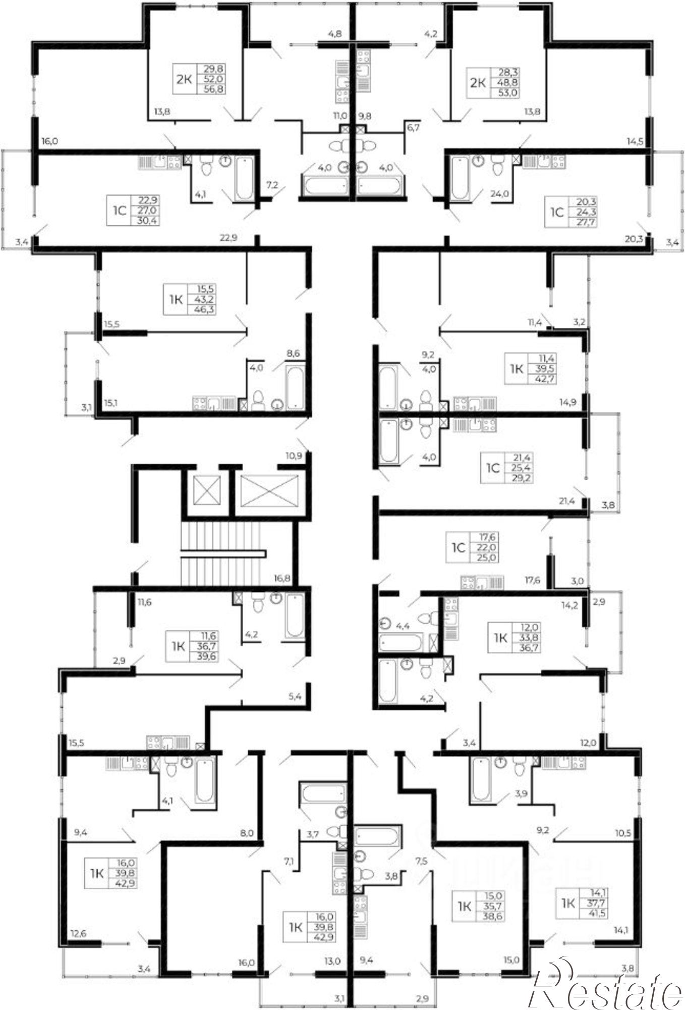 Купить квартиру за 4 866 000 рублей на ул Назарько, 4