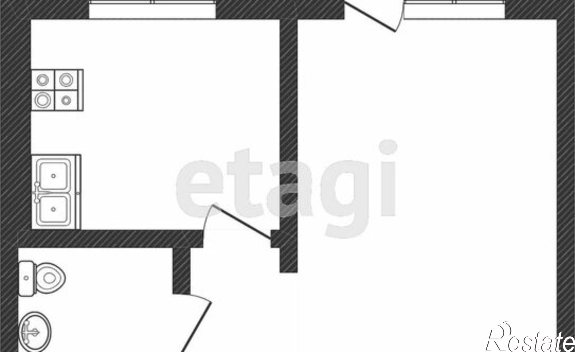 Купить квартиру за 2 900 000 рублей на улица Ерёменко, 85/4