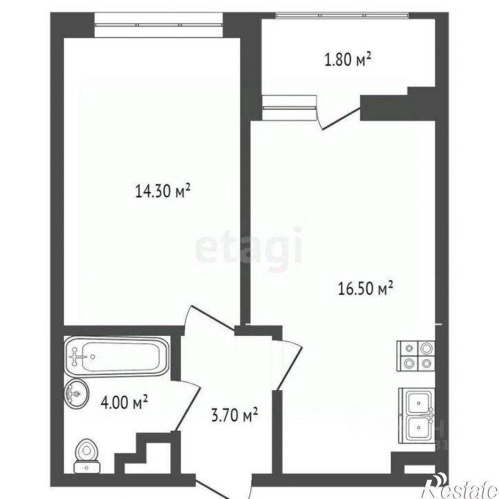 2-комн квартира улица Бориса Слюсаря, 23 с2,  д. 23 с2