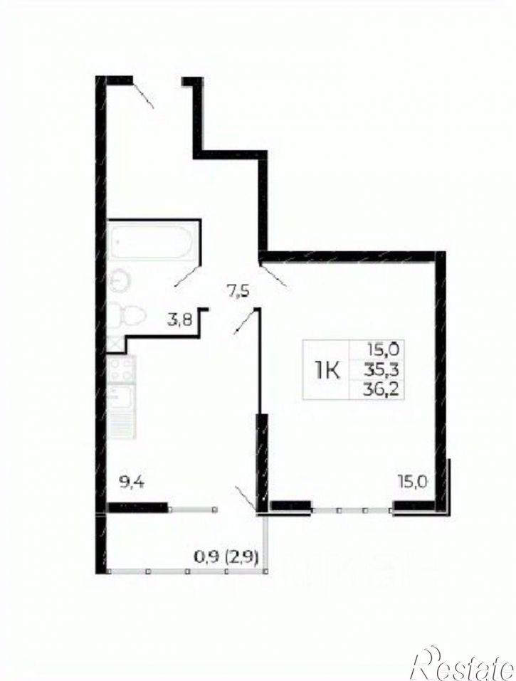 1-комн квартира в новом доме ул Назарько, 4,  д. 4