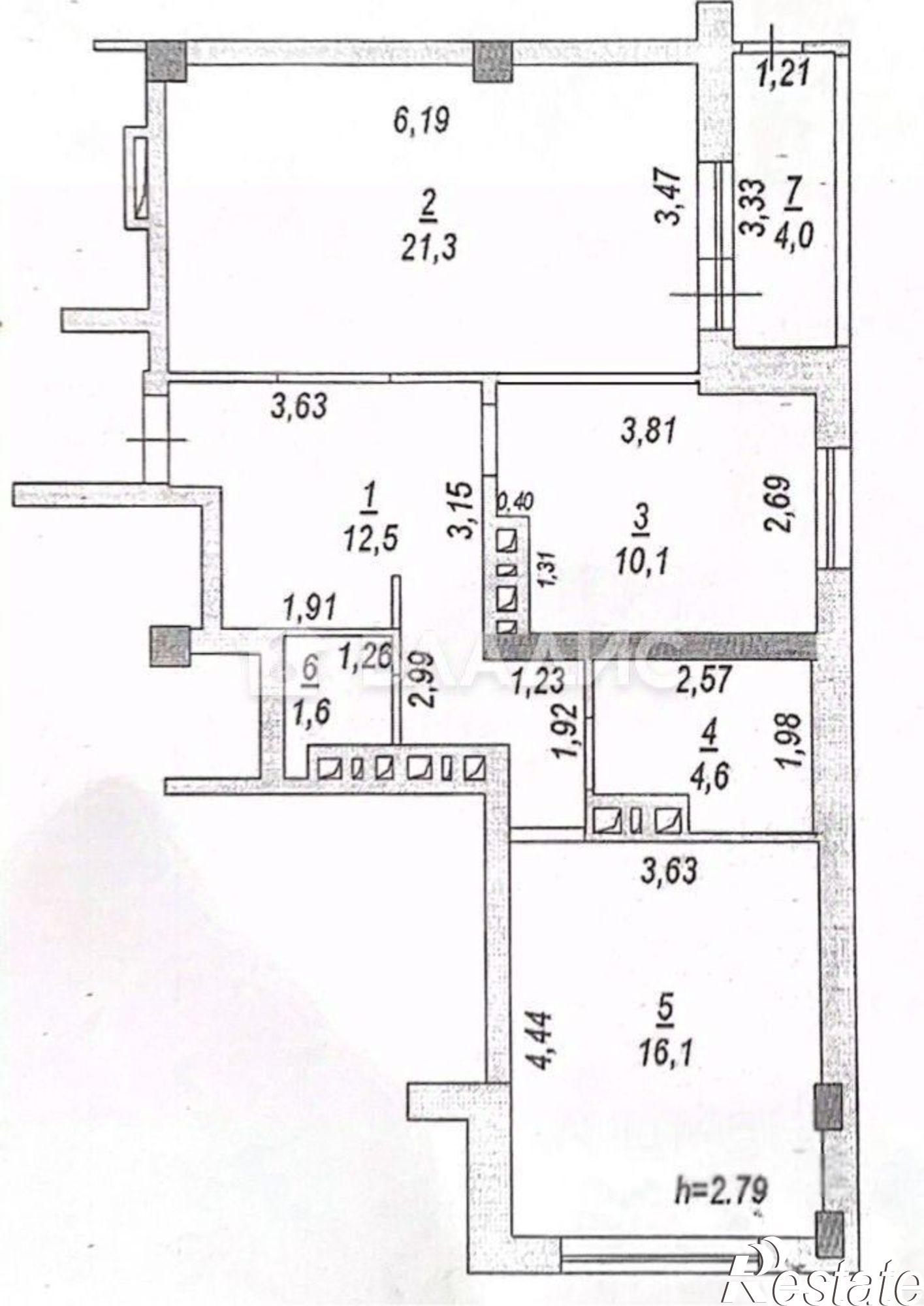 Купить квартиру за 11 300 000 рублей на улица Зорге, 11/1
