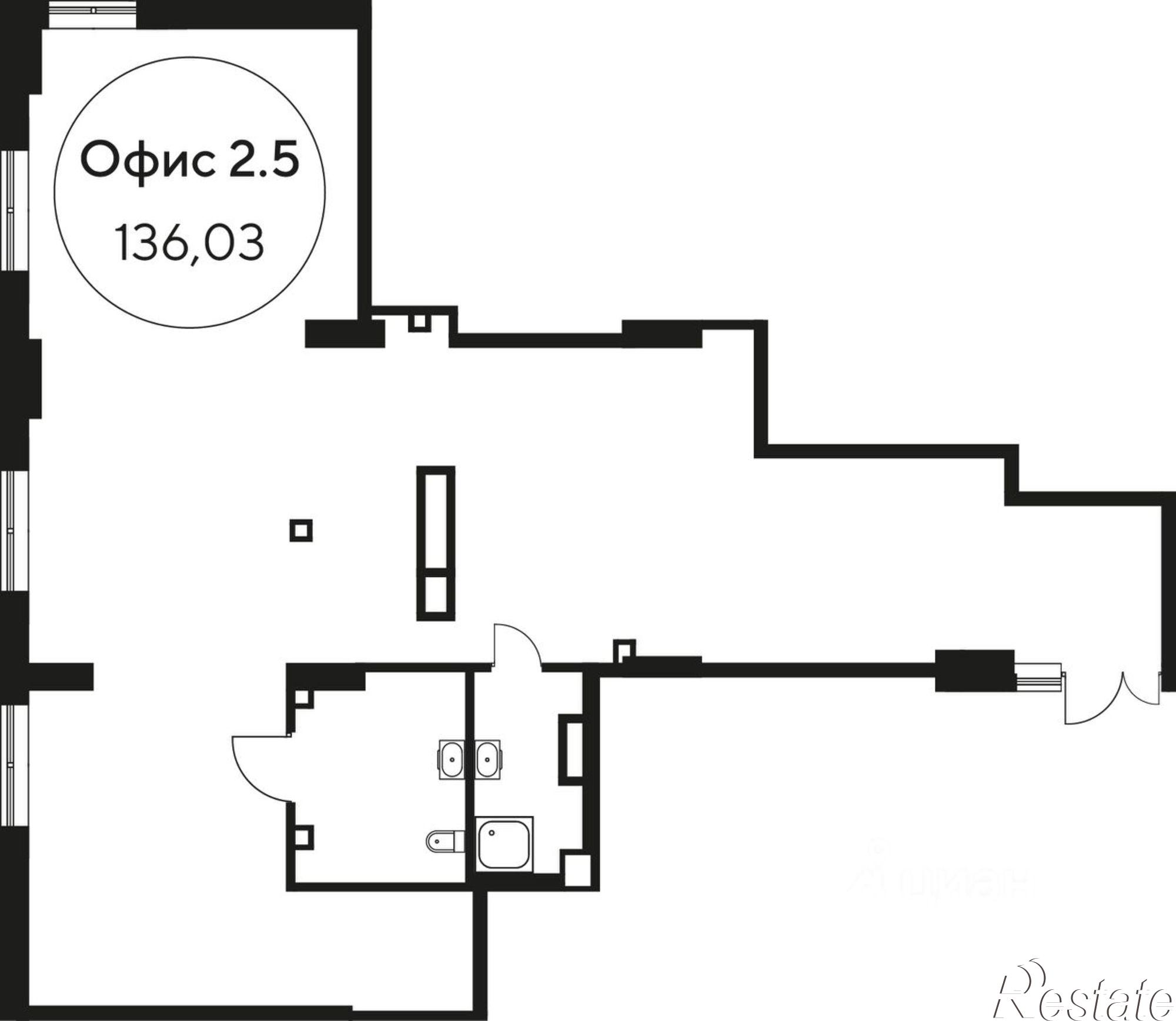 Купить помещение свободного назначения за 132 003 000 рублей на ул Нансена, 103а